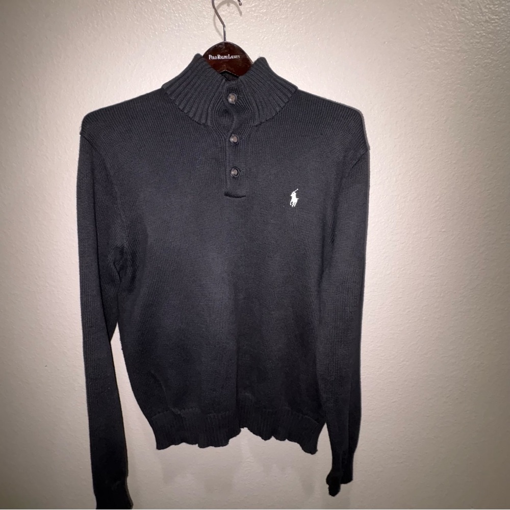 Polo by Ralph Lauren Men's Black Sweater